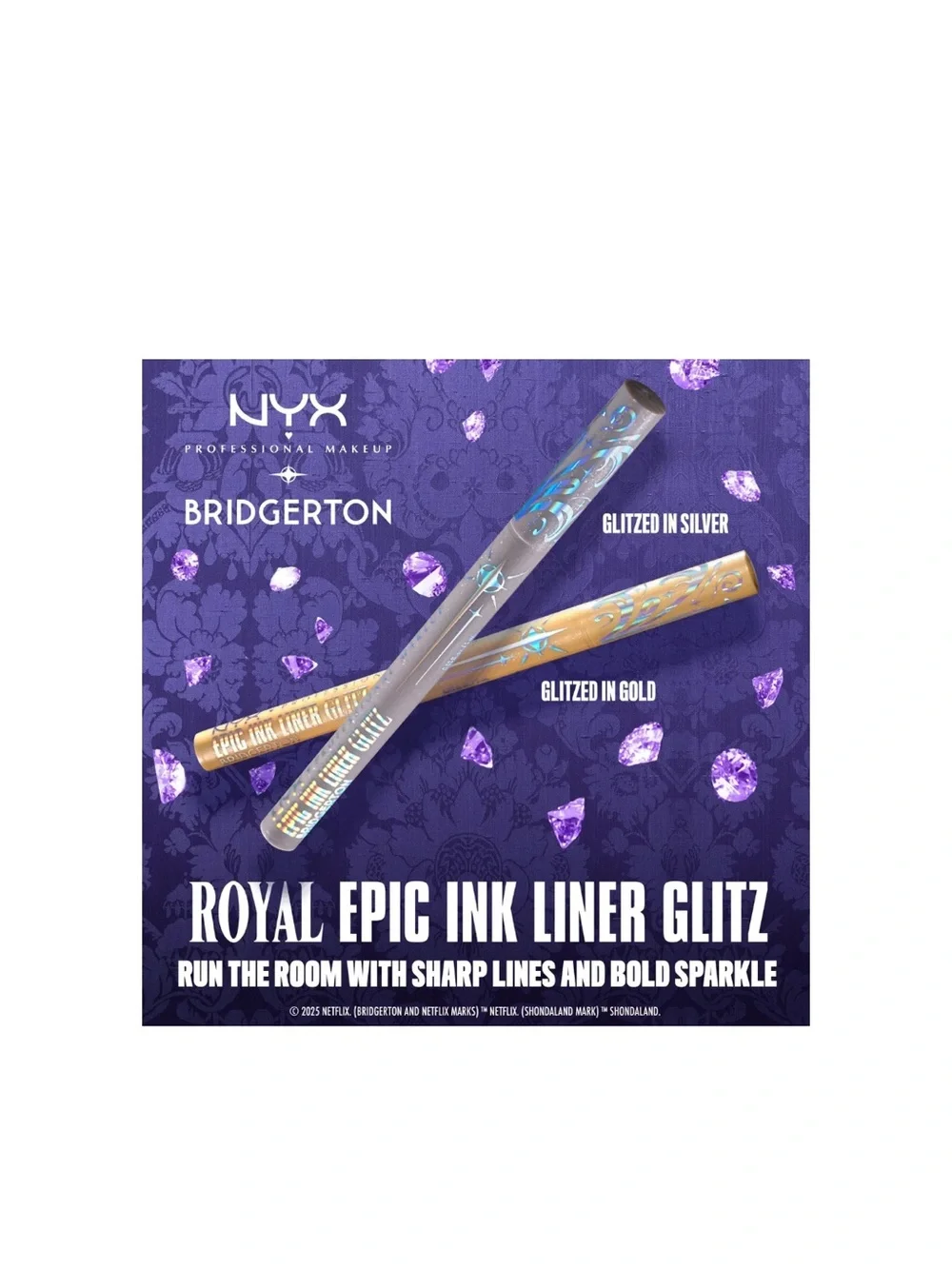 NYX glitzed eyeliner
